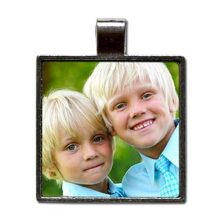 PJ54 Large Square Frame Necklace