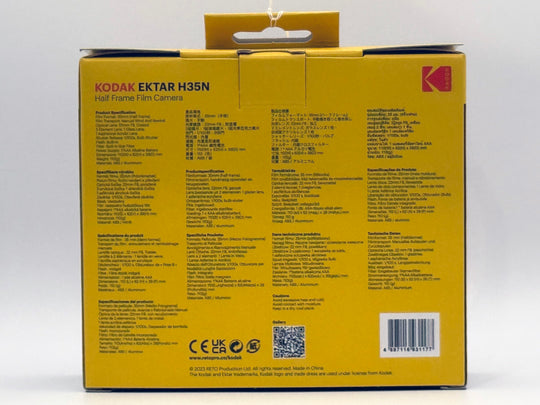 Kodak Ektar H35N Half Frame 35mm Film Camera – Lightweight & Easy to Use
